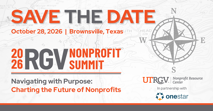 save october 28 for the rgv nonprofit summit