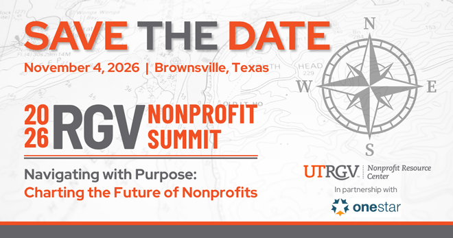 RGV Nonprofit Summit save the date November 4, 2026