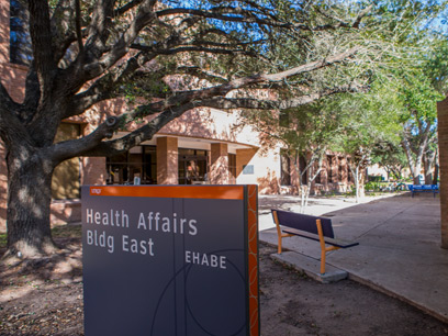 Edinburg campus Health Affairs Building East 