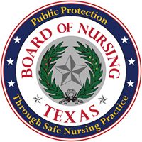 Texas Board of Nursing logo