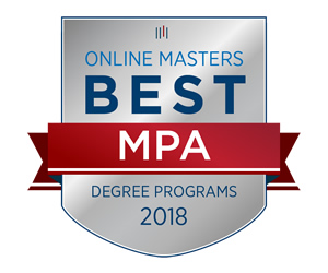 2018 - Best Online Master’s in Public Affairs  