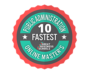 Fastest Online Master of Public Affairs Ranked #1