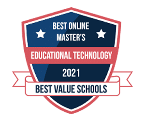2021 - Best Online Master's Educational Technology  