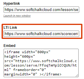 SoftChalk Link