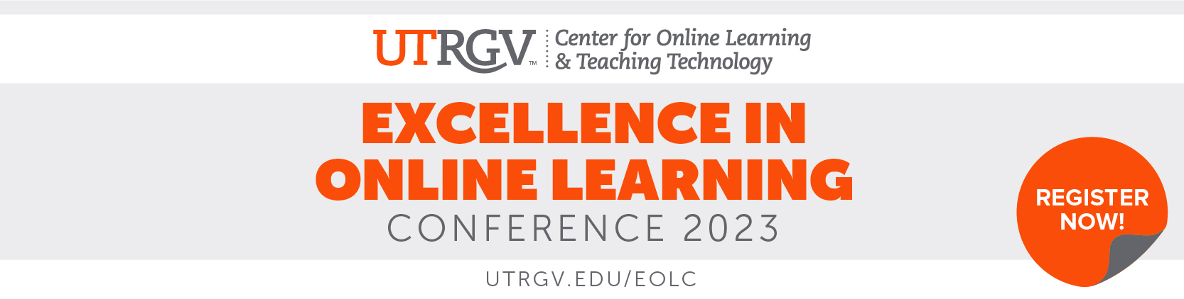 Excellence in Online Learning Conference 2023 Page Banner 