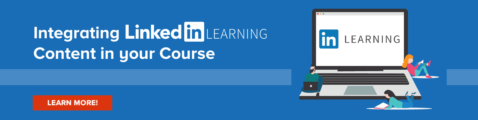 Integrating LinkedIn Learning in your course Page Banner 