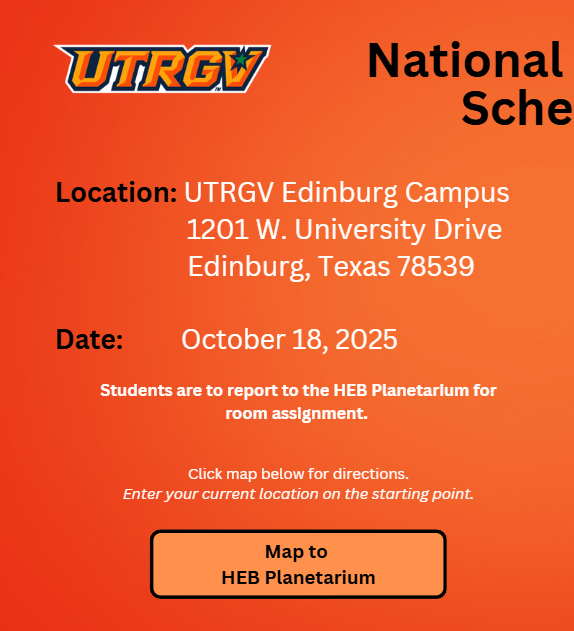 ACT National Location Edinburg Oct. 2025