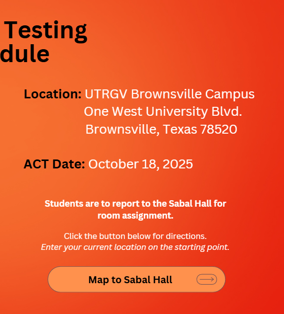 ACT Location Oct. 2025- Brownsville