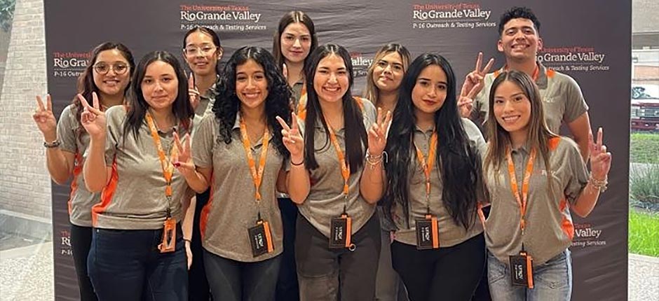 GEAR UP Mentor Team at the annual student employee training