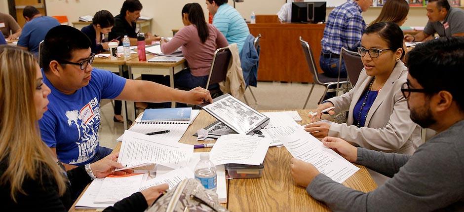 substitute teacher certification class with students