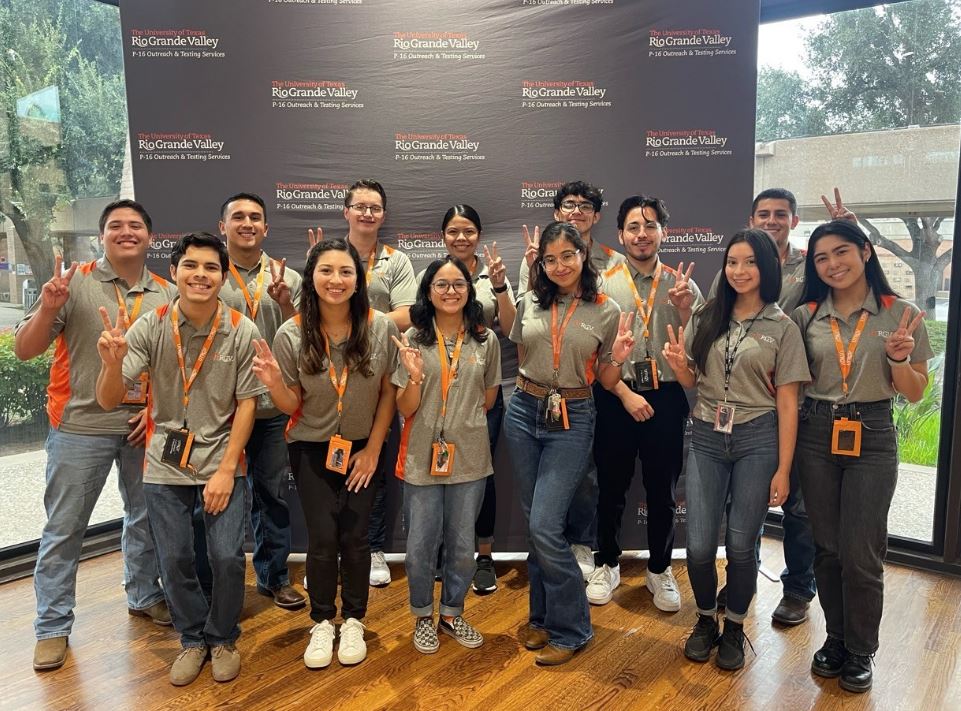 Stem team group picture at the annual student employee training