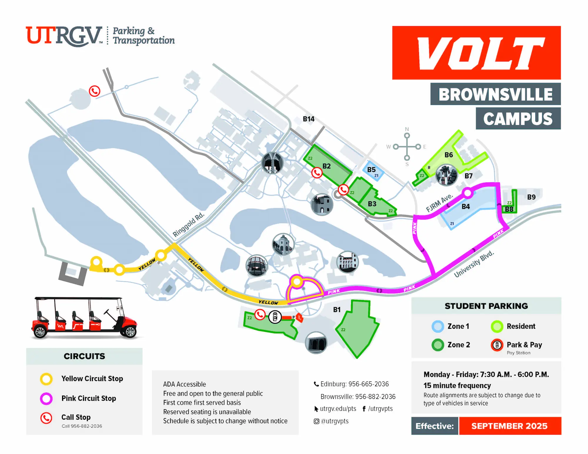 volt brownsville map