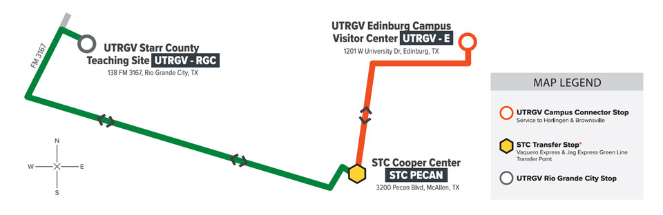 RGV Connector route Spring 2025