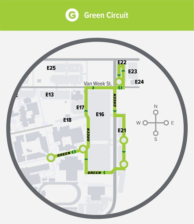 Green Circuit Volt map