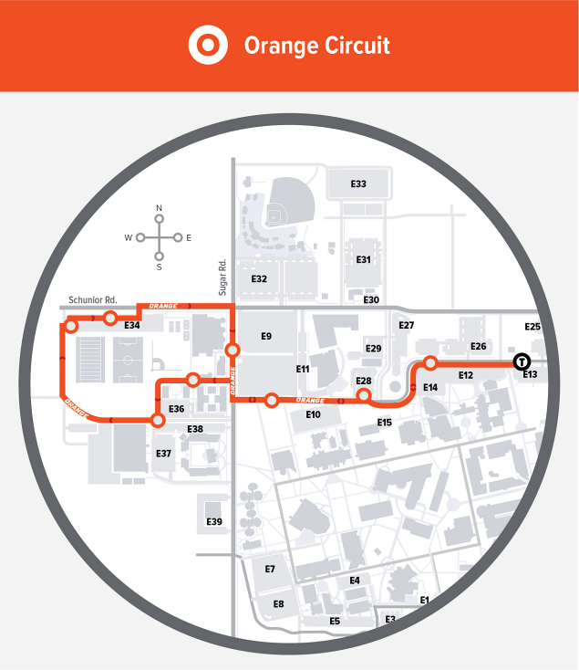 Orange Circuit Volt map