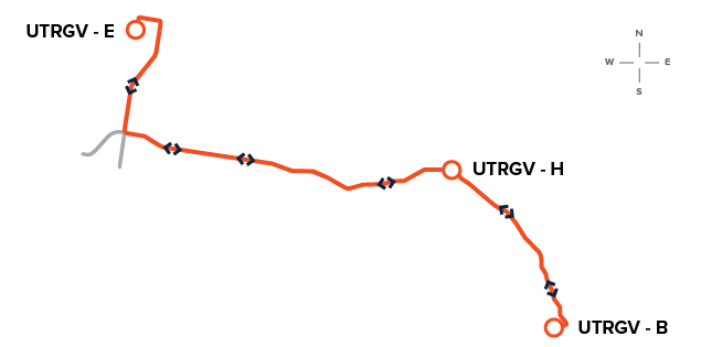 Route map.