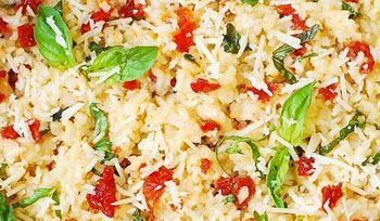 Cilantro-Lime Rice with Sun-dried Tomatoes