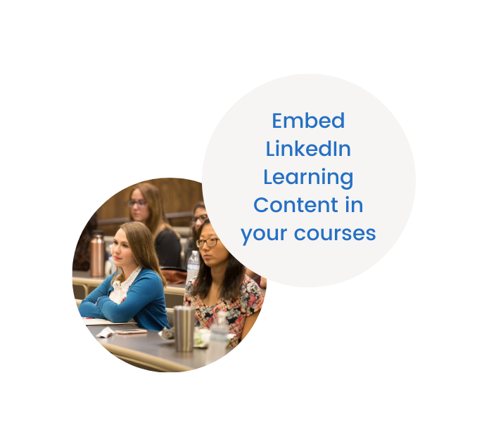 Faculty Resources - Embed LinkedIn Learning Content in your courses