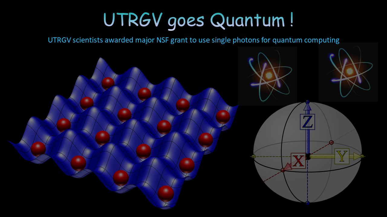 UTRGV flyer on Quantum Research grant