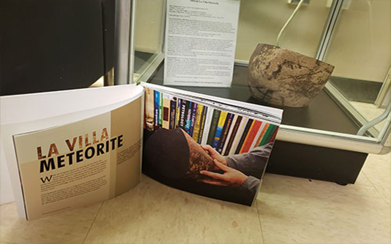 La Villa Meteorite featured in the Ancient Landscapes of South Texas book