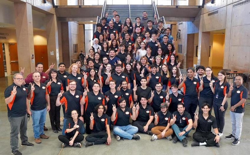 PREM students group photo with masks