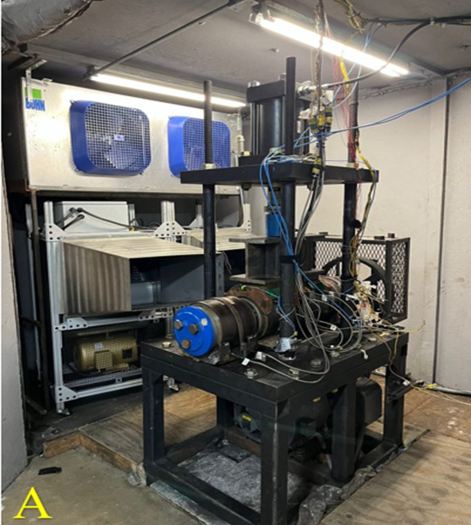 4BT unit inside the environmental chamber