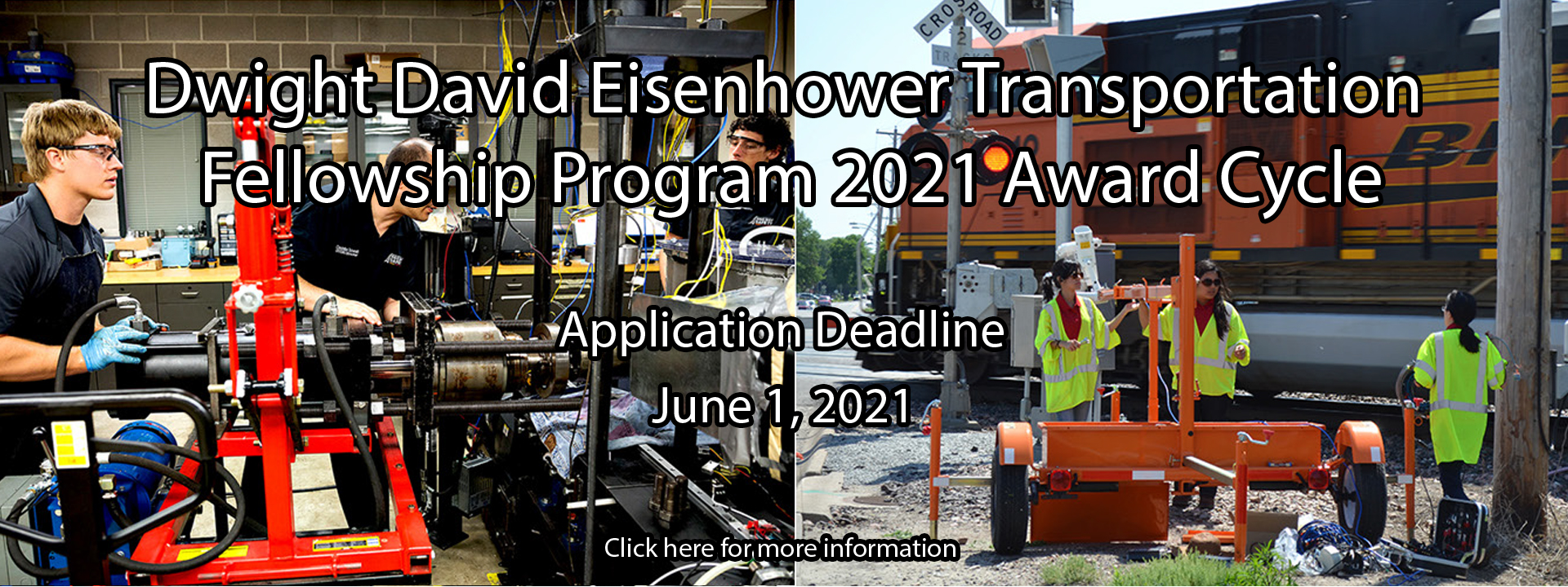 Link to the Dwight David Eisenhower Transportation Fellowship Program