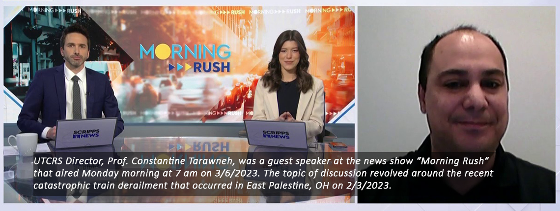 Morning Rush with UTCRS Director, Constantine Tarawneh