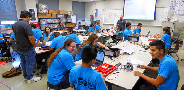 University Transportation Center for Railway Safety (UTCRS) Engineering Summer Program group