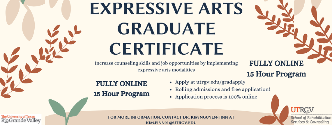 Expressive Arts Graduate Certificate