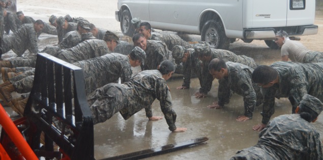 Training in rain