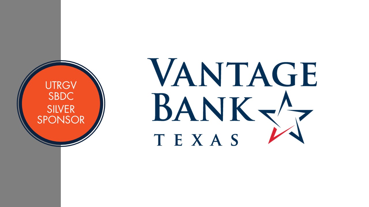 Vantage Bank Texas - UTRGV SBDC Sliver Sponsor