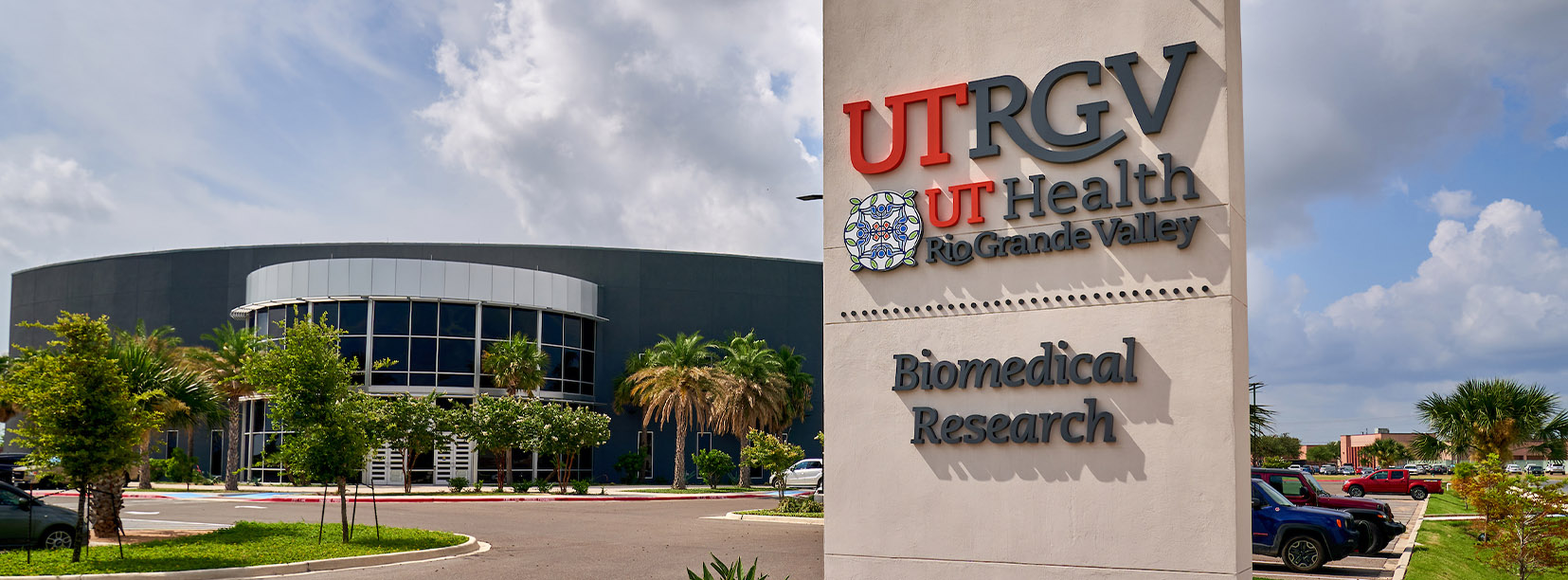 UTRGV Biomedical Research building