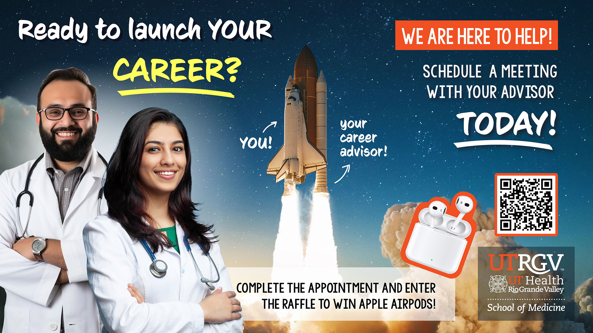 Ready to launch your career? Schedule a meeting with your advisor today! Page Banner 