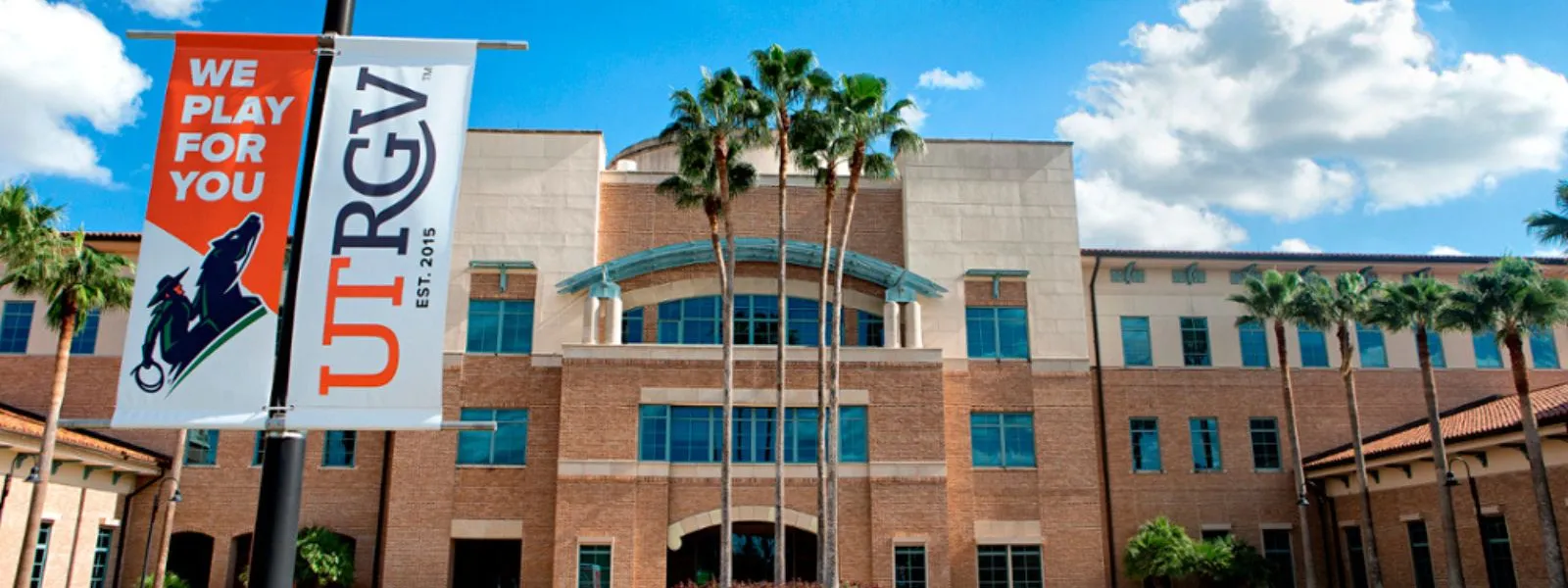 UTRGV campus during sunny day.
