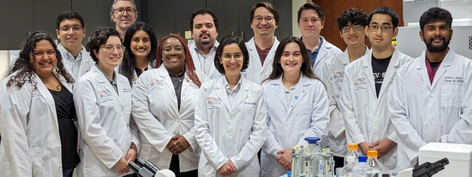 Faculty and group photo.