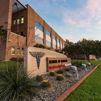 UTRGV medical building.