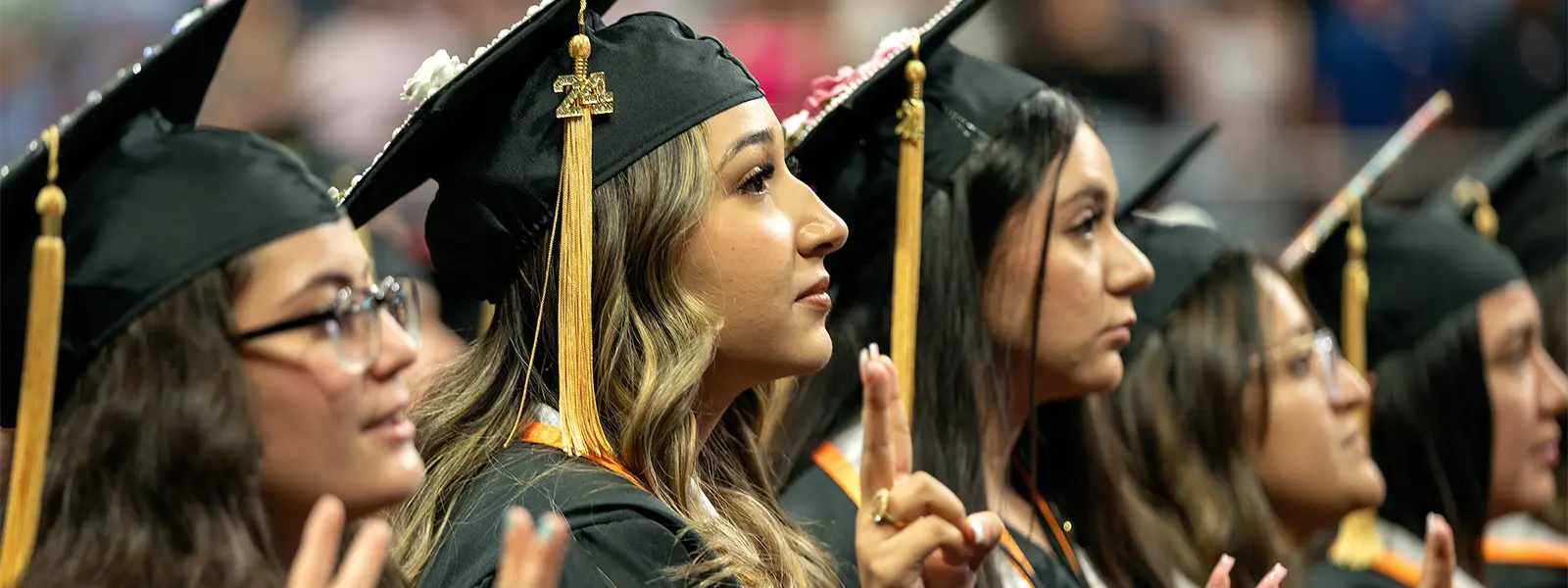 graduates with V's Up!