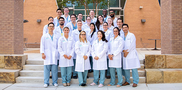2019 General Surgery group photo with all residents