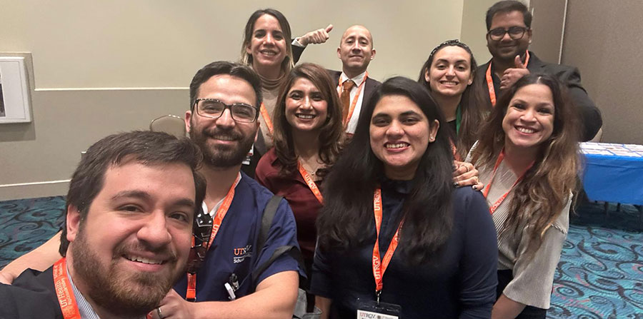 Residents and faculty at the 2023 Annual UTRGV SOM Research Symposium