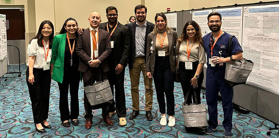 Residents and faculty at the 2023 Annual UTRGV SOM Research Symposium.