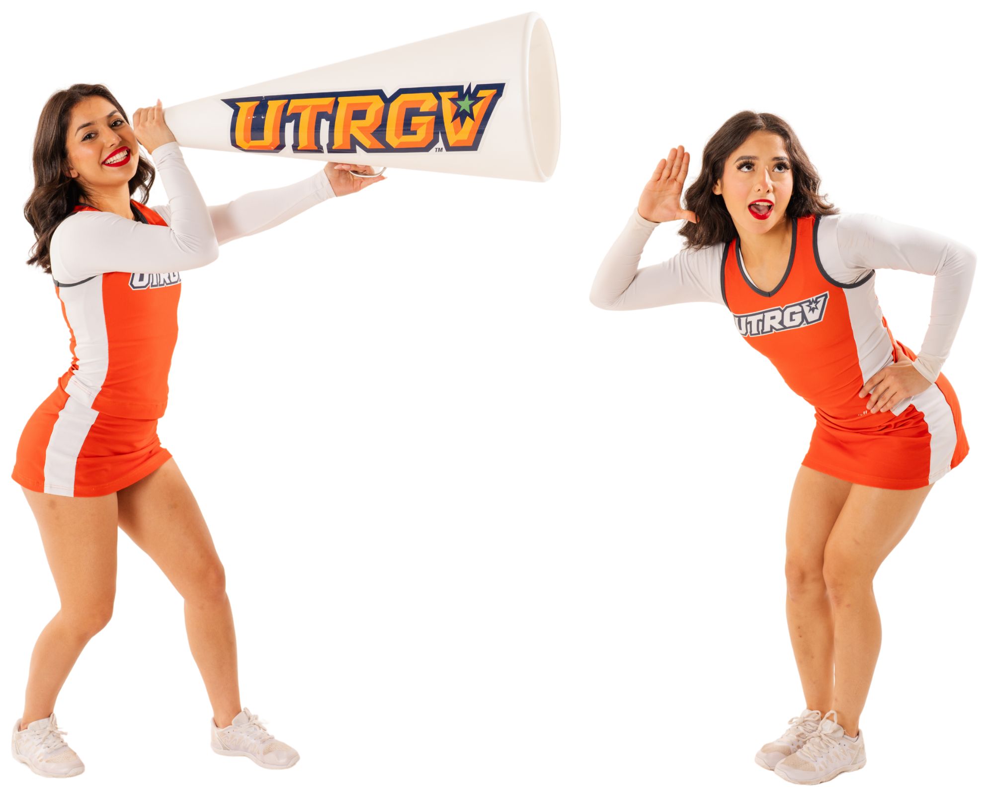 Cheer team megaphone