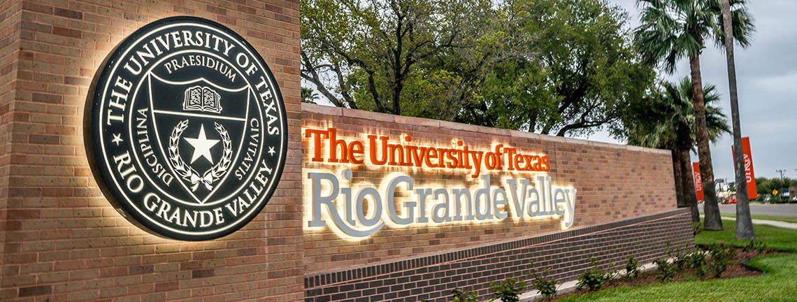 UTRGV Sign