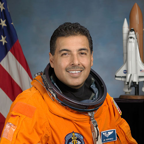 Astronaut and book author Jose Hernandez