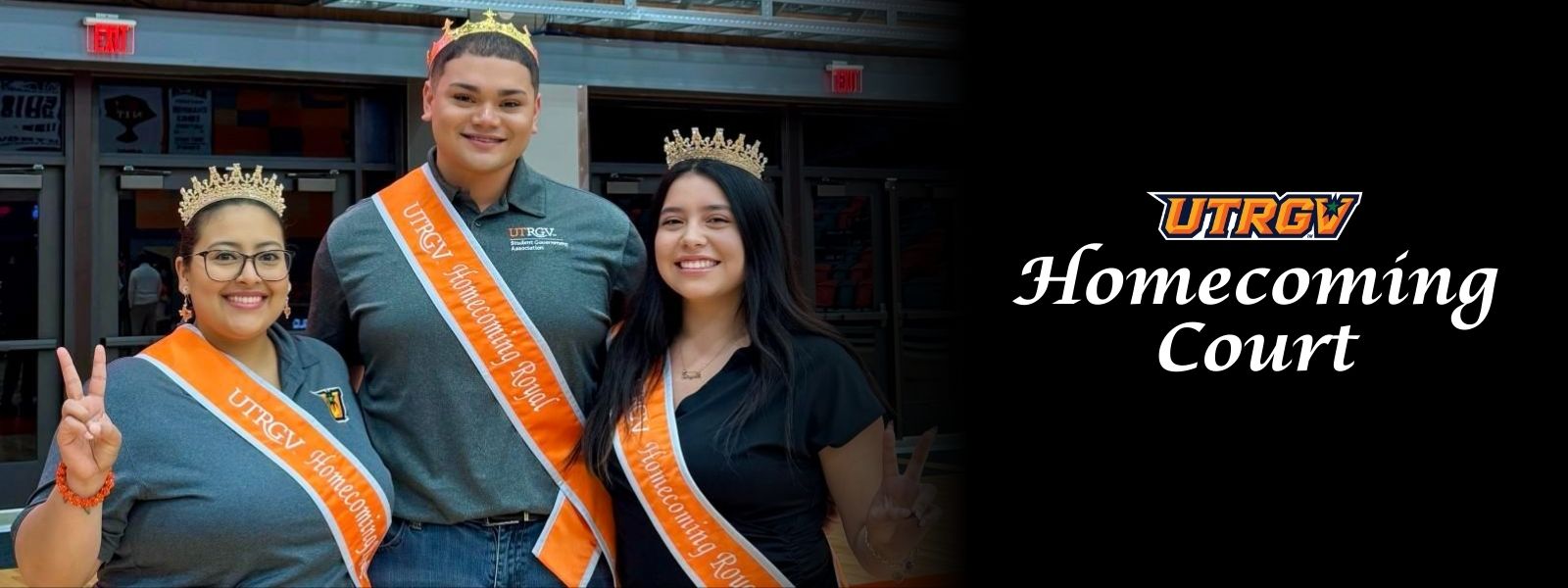 Student Activities Homecoming Court Banner
