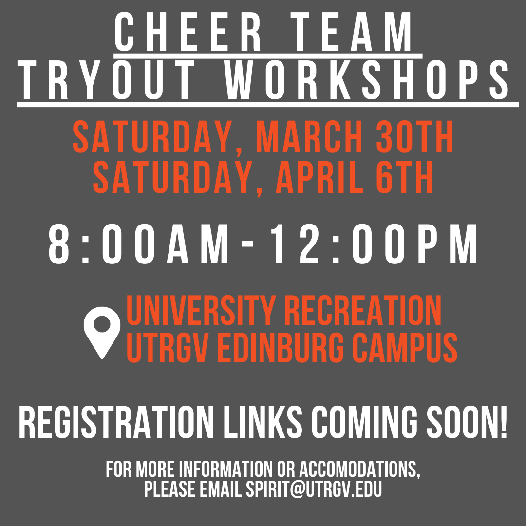 Cheer Tryouts Workshops 2024