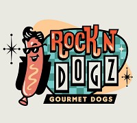 Rock N Dogz Gourmet Dogs logo Page Banner 