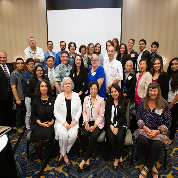 a group photo of the people of who attended ICSAC conference