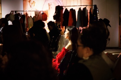 VIP Guests enjoy frontline seating to designer panel
