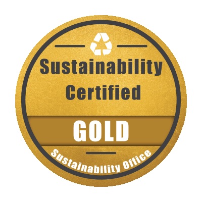 Sustainability Certified Gold Icon